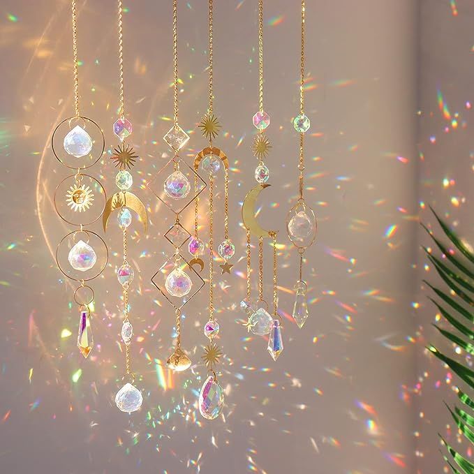 Colorful Crystals Suncatcher