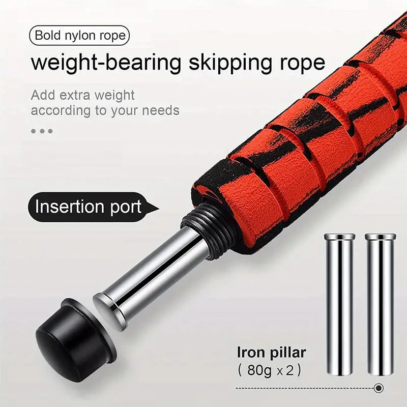 Heavy-Duty Jump Rope with Foam Grip