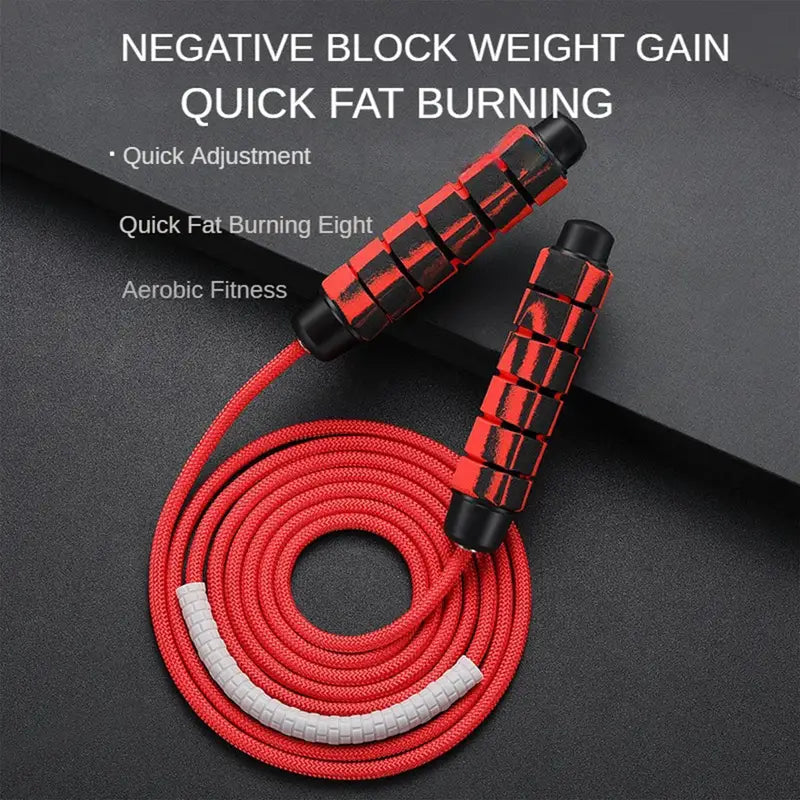 Heavy-Duty Jump Rope with Foam Grip