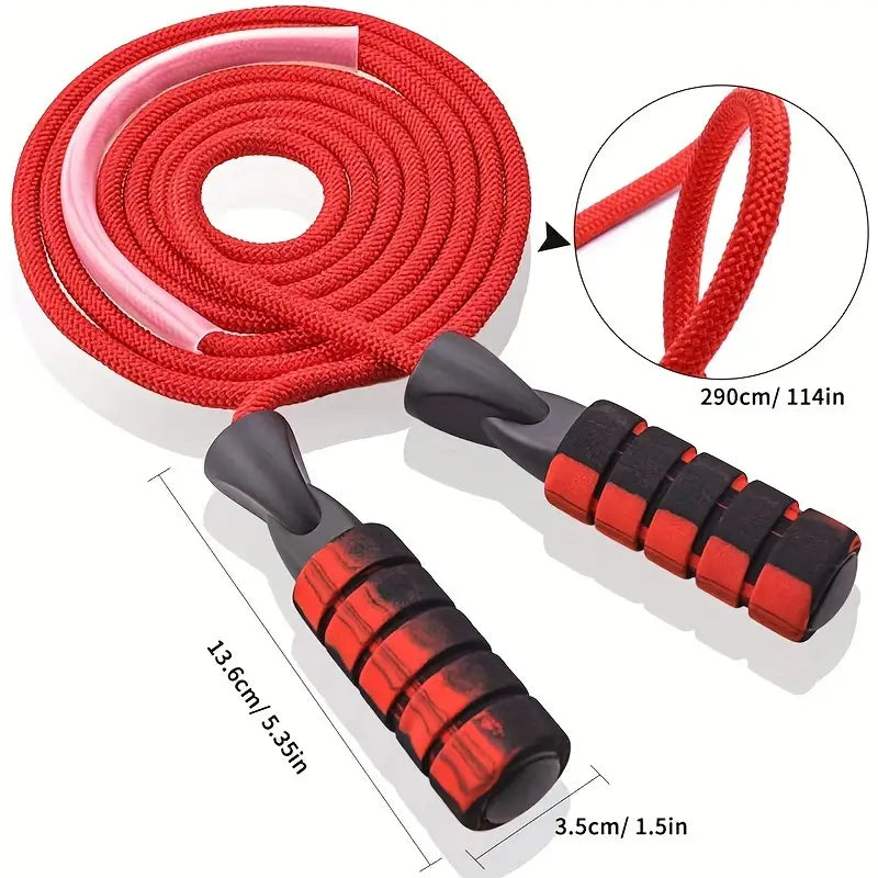 Heavy-Duty Jump Rope with Foam Grip