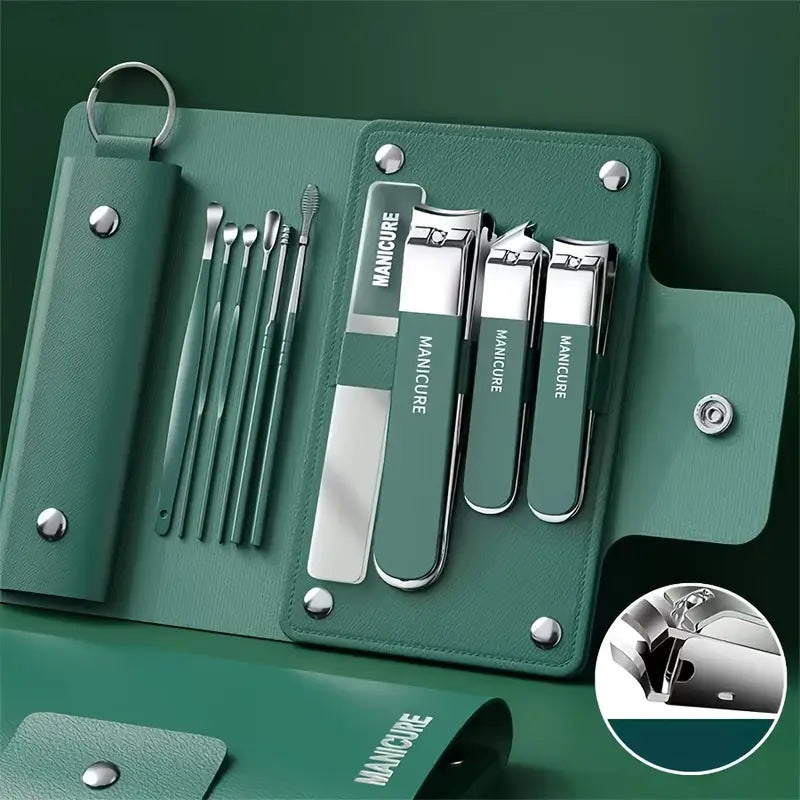 10pcs Professional Nail Clippers Set